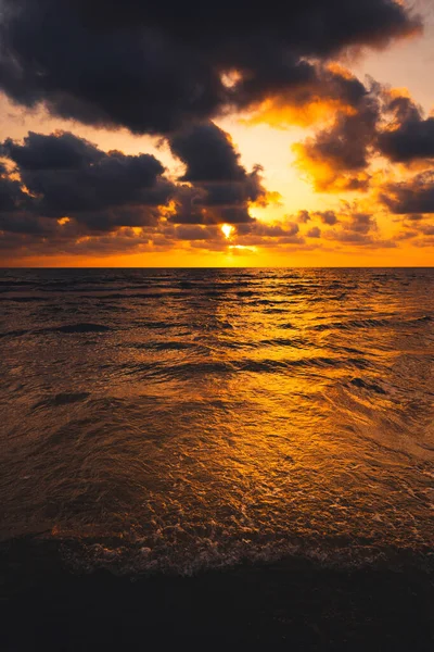 Meer Und Strand Abend Meerblick Und Abendstrand — Stockfoto
