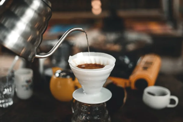 Coffee Make Кофе Автомата Дома — стоковое фото