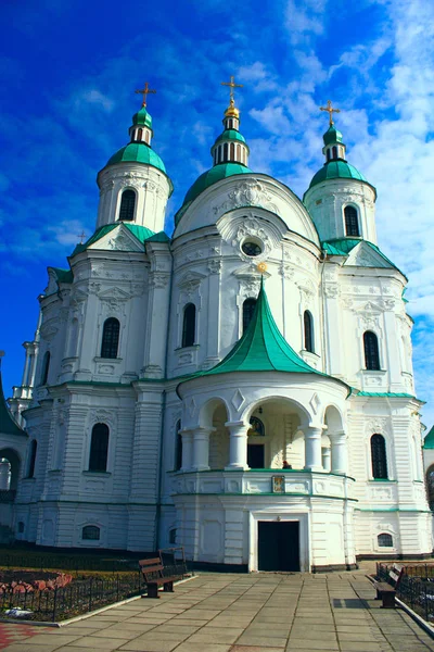 Kyrkan i Kozelets i Ukraina — Stockfoto