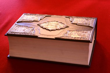 vintage masada kalın antik kitap