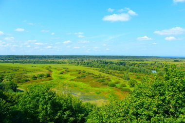 Bataklık çevresi ile Desna Nehri