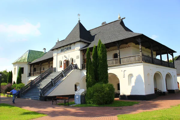 Ancienne forteresse slave en bois à Novhorod-Siverskii — Photo