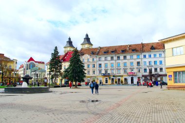 Avrupa şehri Ivano-Frankivsk Batı Ukrayna