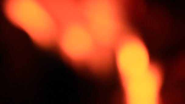 Fond flou avec feu brûlant. Flou de feu brûlant. Fée arrière-plan. Flamme floue 