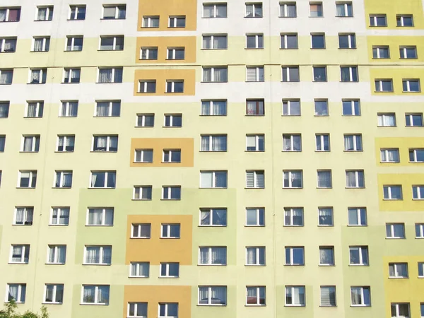 Lodz Poland July 2019 Multistory Modern House Nice Building Windows — ストック写真