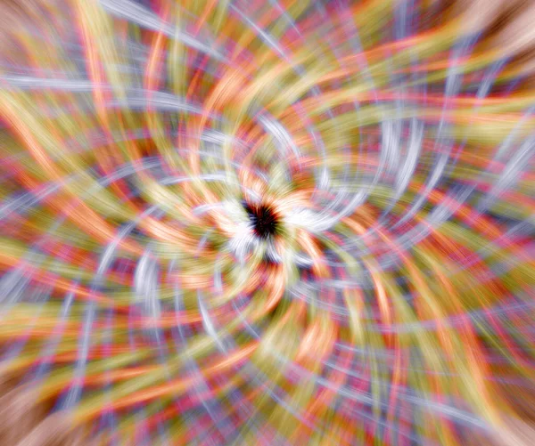 Ondas Abstractas Amarillas Multicolores Ilustración Abstracta Con Elementos Coloridos Abstracción — Foto de Stock