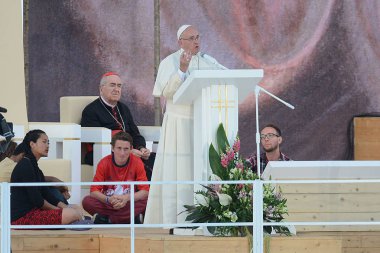 Dünya Gençlik günü 2016 Papa Francis