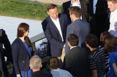 Dünya Gençlik günü 2016 Polonya Andrzej Duda başkanı