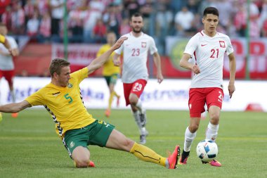 Inernational dostu futbol oyunu Bartosz Kapustka