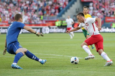 Inernational dostu futbol oyunu Slawomir Peszko