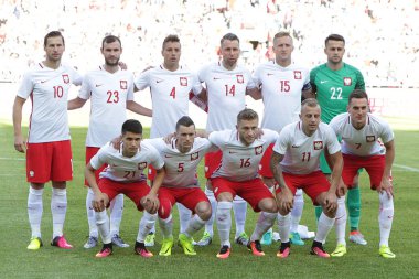 Inernational dostu futbol oyun Polonya milli takımı