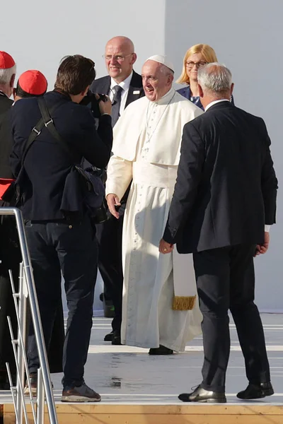 Wereld jeugd dag 2016 weg van het Kruis - paus Francis — Stockfoto