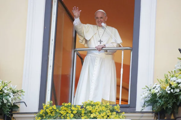 Всемирный день молодежи 2016 - Папа Франциск — стоковое фото