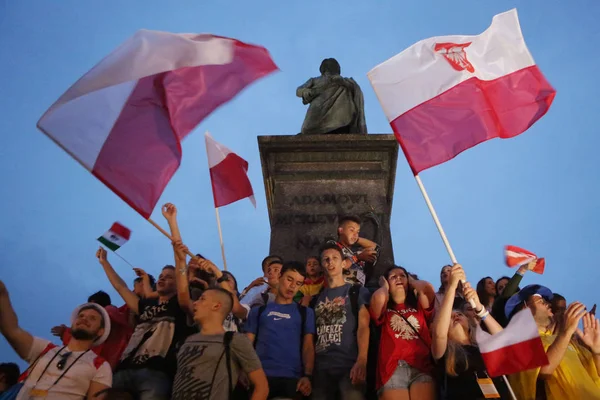 Světové dny mládeže 2016 - poutníci — Stock fotografie