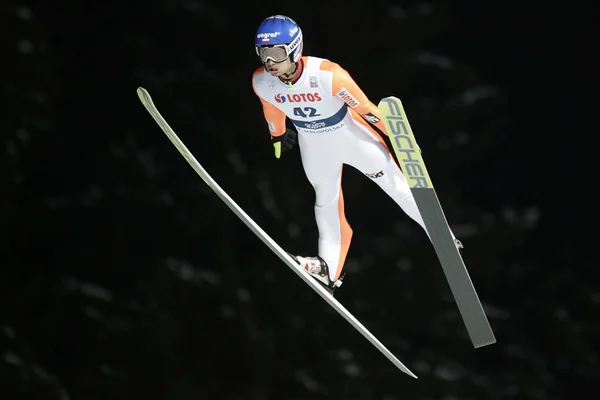 Coppa del Mondo di salto con gli sci FIS a Zakopane 2016 — Foto Stock