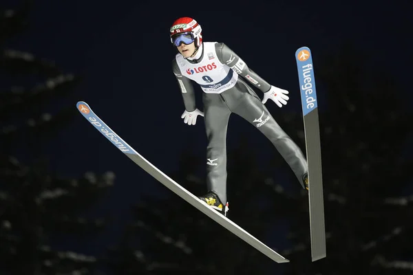 FIS Sí világkupa Zakopane 2016-ban ugrás — Stock Fotó