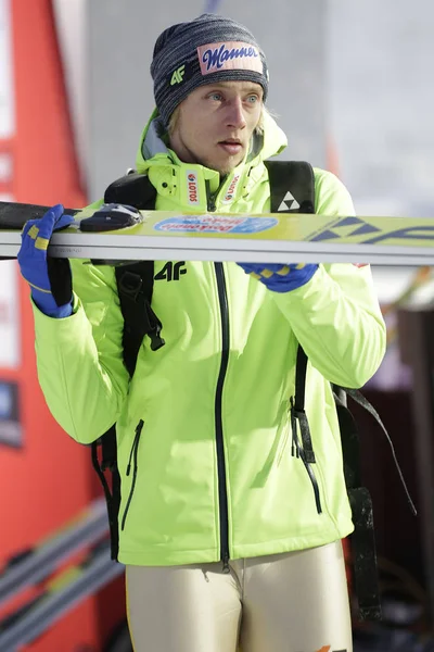 FIS Sí világkupa Zakopane 2016-ban ugrás — Stock Fotó