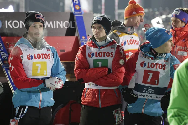 FIS Ski jumping World Cup w Zakopanem 2016 — Zdjęcie stockowe