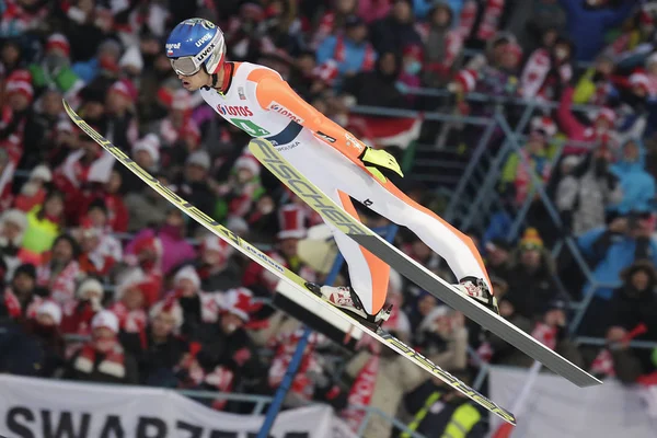 Copa del Mundo de salto de esquí FIS en Zakopane 2016 — Foto de Stock