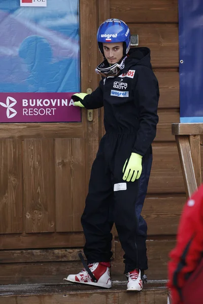FIS Kayak Dünya Kupası Zakopane 2016 yılında atlama — Stok fotoğraf