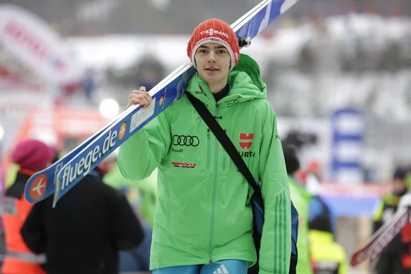 FIS Kayak Dünya Kupası Zakopane 2016 yılında atlama — Stok fotoğraf
