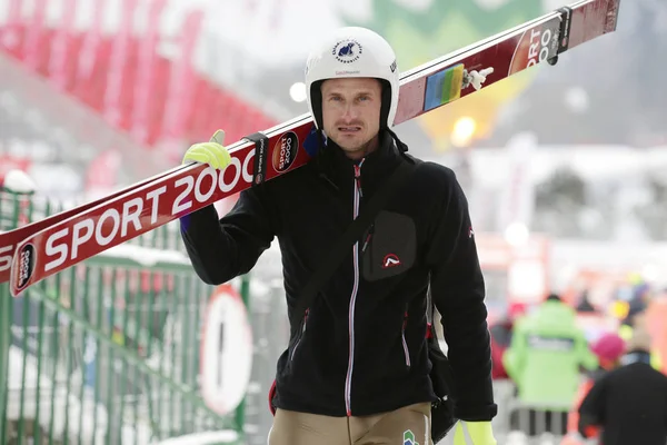 FIS Ski jumping World Cup w Zakopanem 2016 — Zdjęcie stockowe