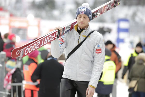 Copa del Mundo de salto de esquí FIS en Zakopane 2016 — Foto de Stock