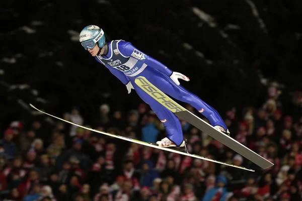 Copa del Mundo de salto de esquí FIS en Zakopane 2016 — Foto de Stock
