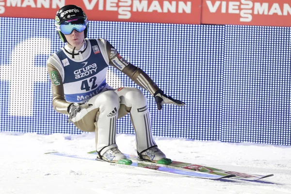 FIS Kayak Dünya Kupası Zakopane 2016 yılında atlama — Stok fotoğraf