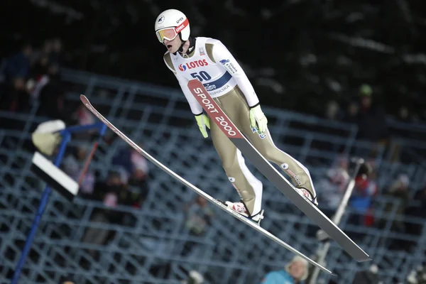 Copa del Mundo de salto de esquí FIS en Zakopane 2016 — Foto de Stock