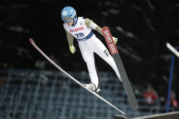 Coppa del Mondo di salto con gli sci FIS a Zakopane 2016 — Foto Stock