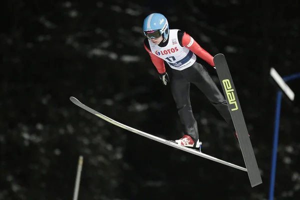 Copa del Mundo de salto de esquí FIS en Zakopane 2016 — Foto de Stock