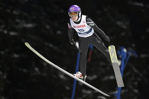 Copa del Mundo de salto de esquí FIS en Zakopane 2016 — Foto de Stock