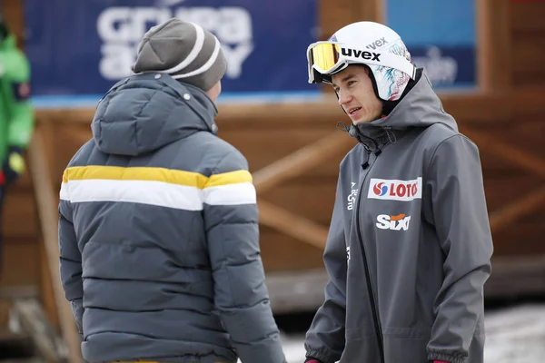 FIS Ski jumping World Cup w Zakopanem 2016 — Zdjęcie stockowe