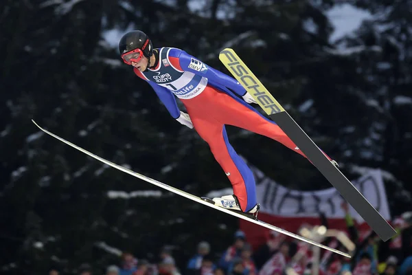 Copa del Mundo de salto de esquí FIS en Zakopane 2016 — Foto de Stock