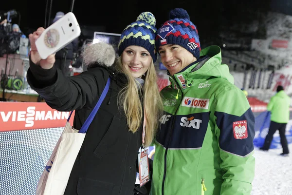 FIS Ski jumping World Cup w Zakopanem 2016 — Zdjęcie stockowe