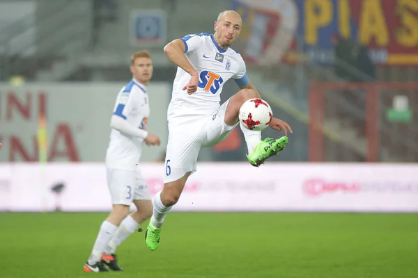 Calcio: Piast Gliwice - Lech Poznan — Foto Stock