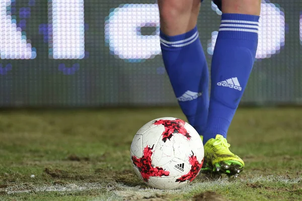 Football: Korona Kielce - Wisla Plock — Stok fotoğraf