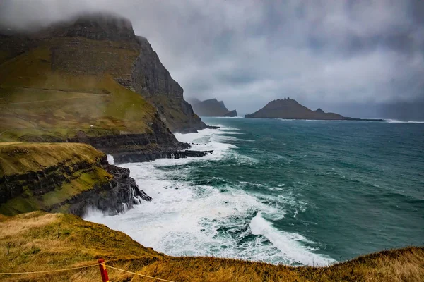 Beautfiul view at Faroe Islands — Stock Photo, Image