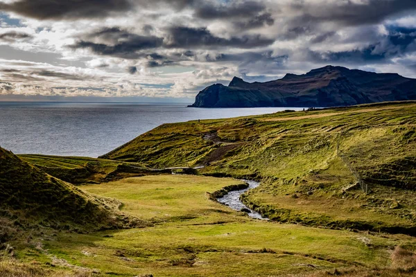 Faroe Adaları 'nın güzel manzarası