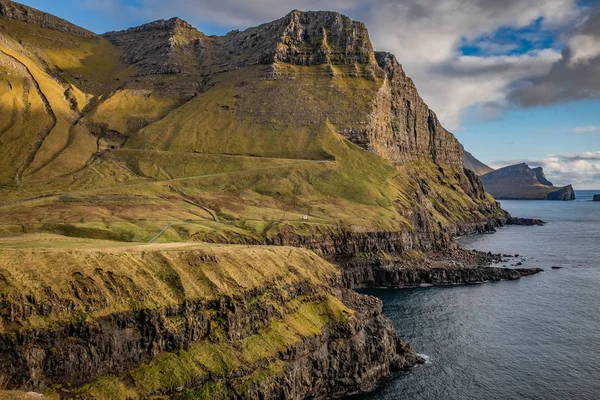 Faroe Adaları 'nın güzel manzarası