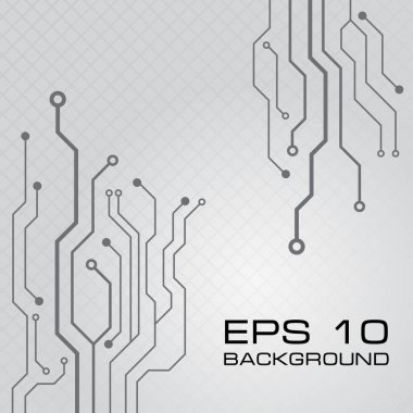 Vektör devre kartı tasarım arka plan