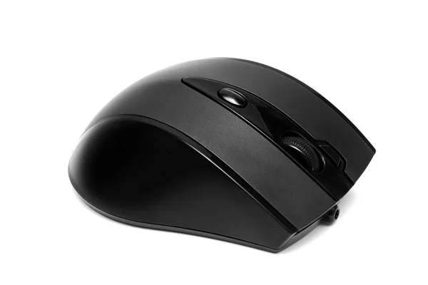 Schwarze Computer-Drahtlose Maus — Stockfoto