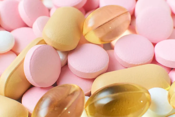 Pilulky tablety léku — Stock fotografie