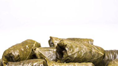 Üzüm rulo bırakır. Sarmale veya dolmades 