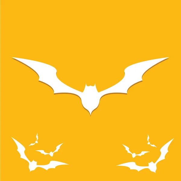 Icône vectorielle chauve-souris halloween . — Image vectorielle