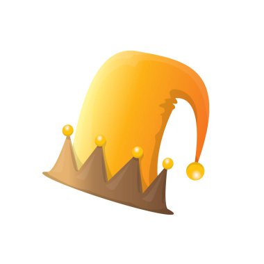 Funky soyulmuş karikatür Noel vektör elf şapka