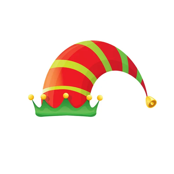 Chapeau vecteur elfe de Noël . — Image vectorielle