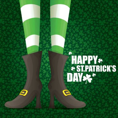 Aziz patrick günü arka plan vektör