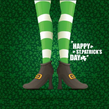 Aziz patrick günü arka plan vektör